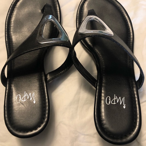 First Pic Copy impo black sandals - Picture 2 of 11